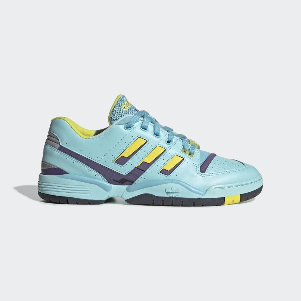 Adidas Men's Torsion Comp Originals Shoes Light Turquoise/Yellow Ireland EG8791